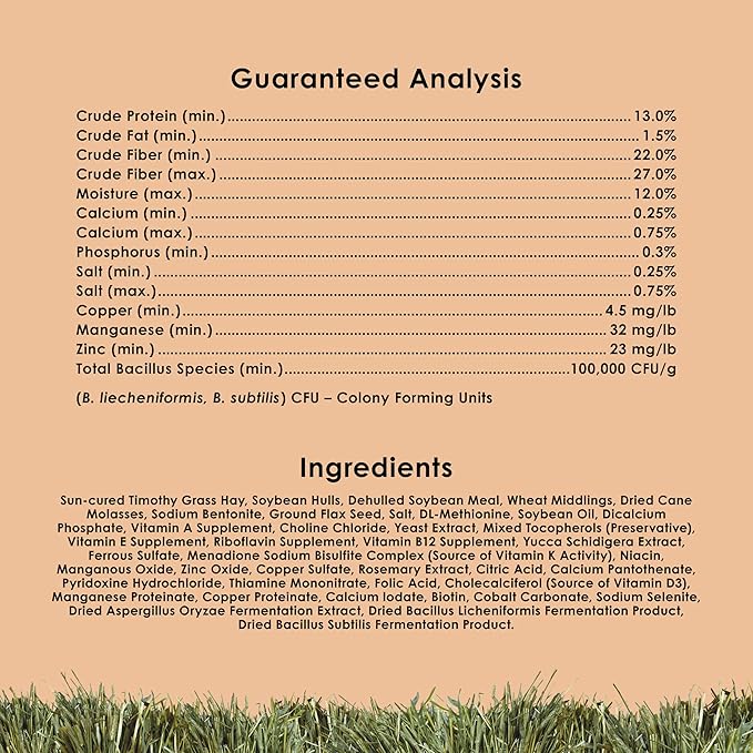 Kaytee Timothy Complete Rabbit Food 25 Pounds