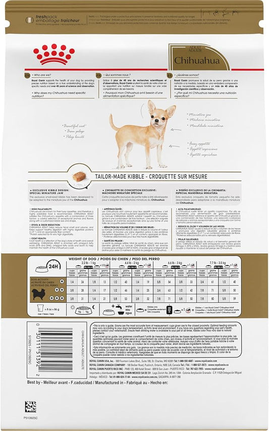 Royal Canin Chihuahua Adult Dry Dog Food, 10 lb bag
