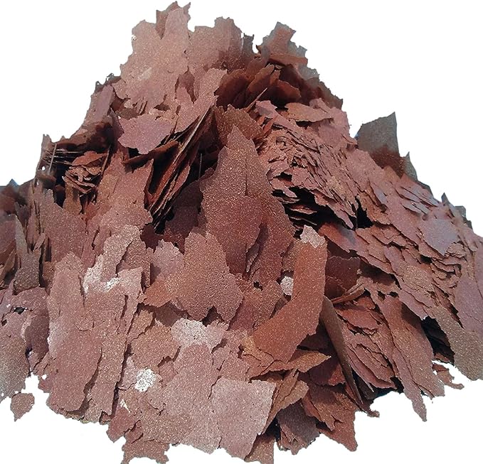 Aquatic Foods Inc. Bloodworm Flakes, High Protein Bloodworm Flakes for Discus, Cichlids, Tetras, Guppies, Live Bearers, All Community Tropical Fish - Premium AF Flakes - 1/2-lb