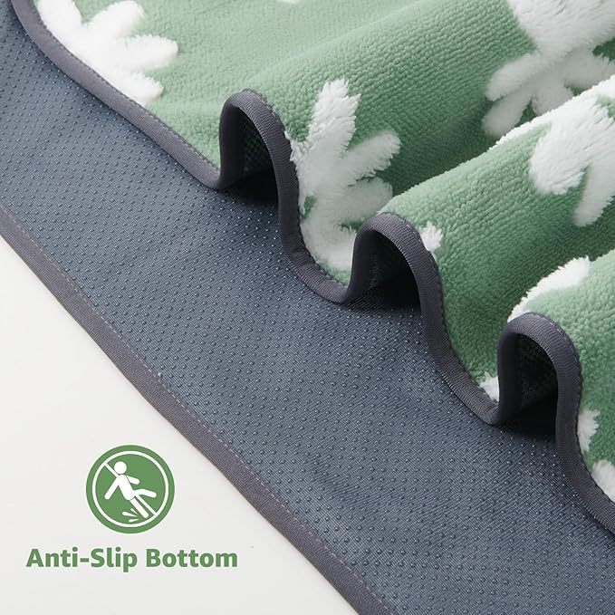 LOOBANI Washable Puppy Pads: Waterproof Reusable Pee Pads for Dogs, Non-Slip and Leak-Proof Dog Pee Mat, Absorbent Dog Training Pads for Puppy Playpen, Crate, Potty Training (36"x72", 2 Packs)