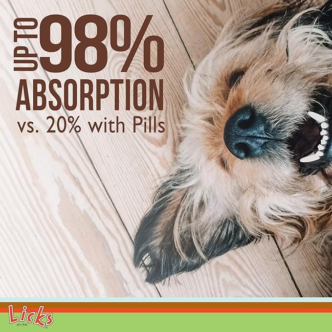 Zen Dog Calming - Calming Aid Supplements for Aggressive Behavior & Nervousness - Treats for Stress Relief & Dog Health - Gel Packets - Braised Beef Flavor, 15 Use