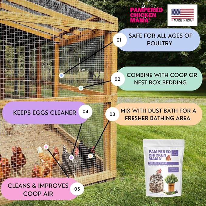 BreatheRight Chicken Coop Herbs for Hens (4.25 Pounds)