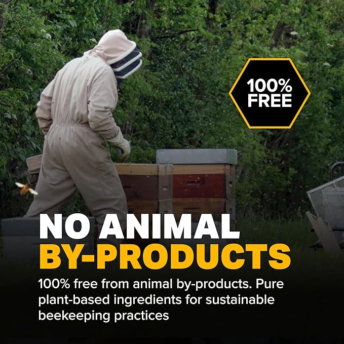 Mann Lake Ultra Bee Pollen Substitute Patties, High Protein, Boosts Brood, Healthy Colony, Beekeeper Essential, Free from Animal by-Products, Rich in Vitamins & Amino Acids, 40 Lbs