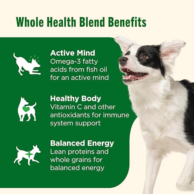 Nutrish Real Chicken & Veggies Recipe Whole Health Blend Dry Dog Food, 14 lb. Bag, Packaging May Vary (Rachael Ray)
