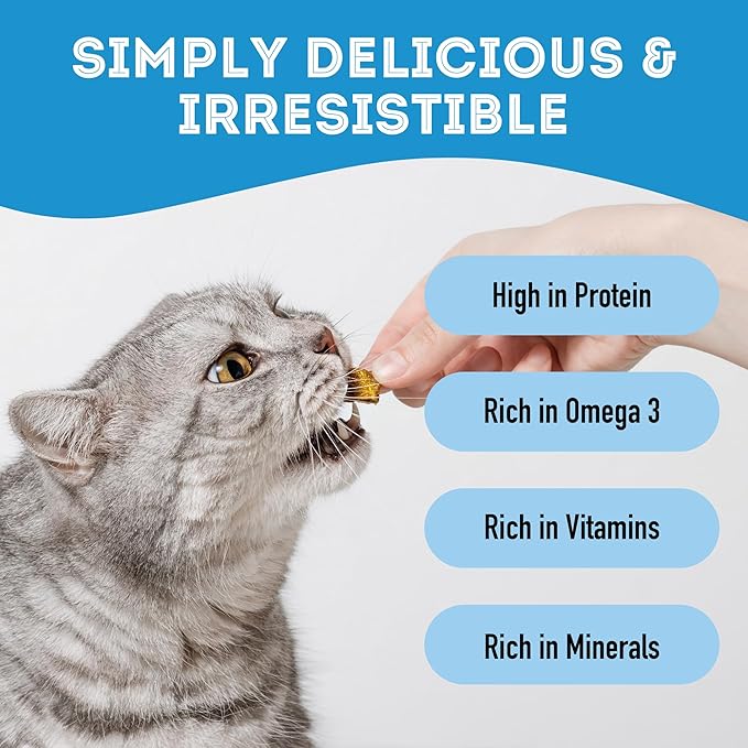 Dehydrated Cod Skin for Dogs & Cats (2.5 oz, Pack of 1) - Dehydrated Single Ingredient Dog Treats - Natural Dog Treats, Grain Free