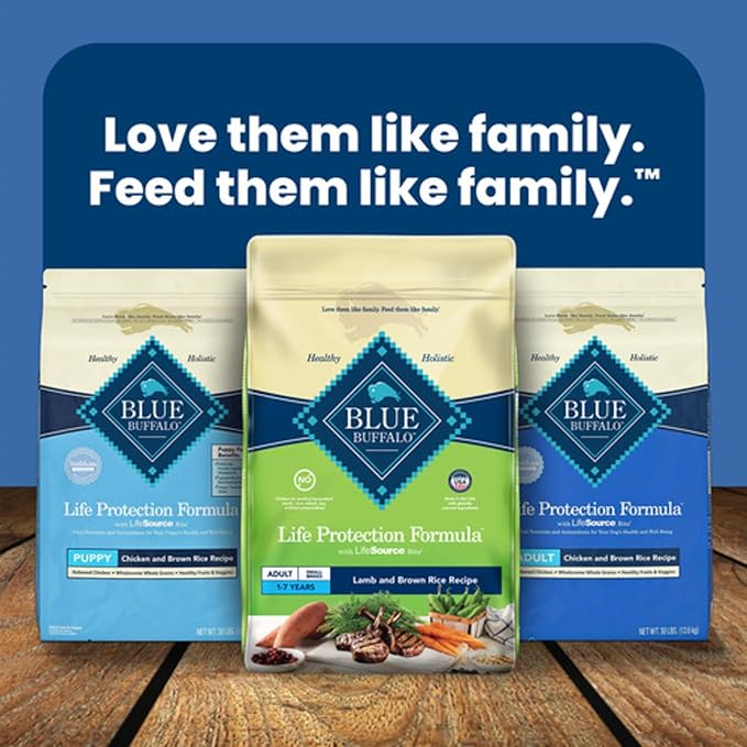 Blue Buffalo Life Protection Formula Natural Adult Small Breed Dry Dog Food, Lamb and Brown Rice 5-lb Trial Size Bag