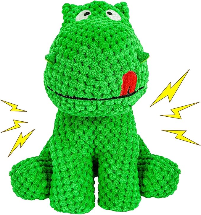 Plush Dog Toys for Large Dogs, Squeaky Dog Toys to Keep Them Busy, Tough Chew Toys for Dogs, Interactive Stuffed Dog Toy for Large Medium Small Breed, Pet Toy