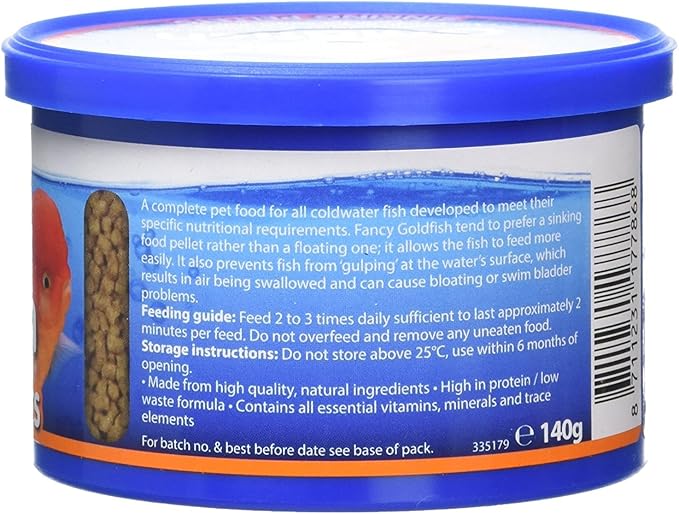 King British Goldfish Sinking Pellet 140g