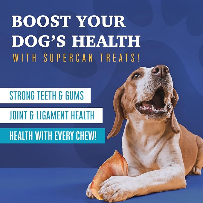 Supercan Mega Mix (2lb/32oz) Bargain Bag Treats for Dogs, All-Natural Premium Hand Selected Chews for Puppy/Large/Medium/Senior Dogs, Healthy & Natural Source of Vitamin A, B6, B12, Protein SUPERFOOD