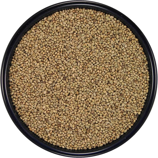 SLEEK & SASSY Hemp Seed (sterilized) for Birds (3 lbs.)