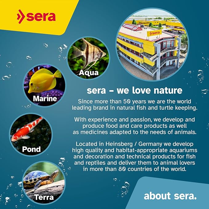 Sera O-Nip Nature 24 Tabs 0.6 oz | Complete Feed for All Ornamental Fish | Adhesive Tablets Stick to The Aquarium Glass | High Protein | No Dyes & Preservatives | with Bloodworms, Krill & Tubifex