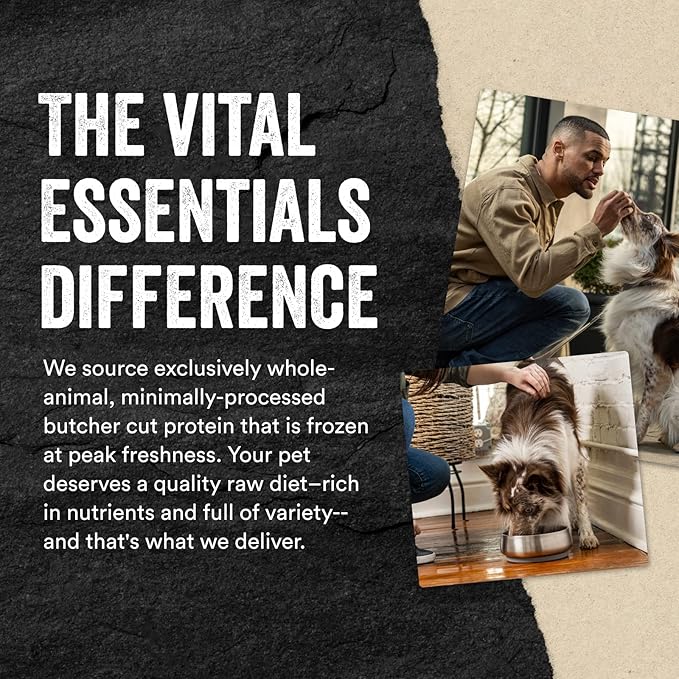 Vital Essentials Freeze Dried Raw Protein Mix-in Dog Food Topper, Turkey Mini Nibs Topper for Dogs, 18 oz