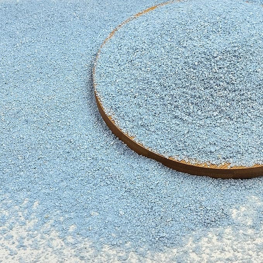10 lbs Blue Sand Aquarium Substrate, 0.4-0.8 mm Decorative Sand for Aquarium, Fish Tank, Paintings, Candle, Vase, Wedding Ceremony, Arts Crafts and Bowl Fillers