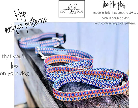 Lucky Love Dog Collars, Comfortable, Soft, Cute Dog Collar for Small Medium Large Dogs, Murphy, Small