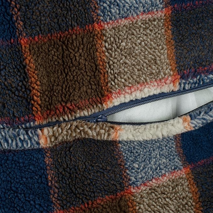 Pendleton Berber Kuddler Dog Bed - Mountain Plaid, L