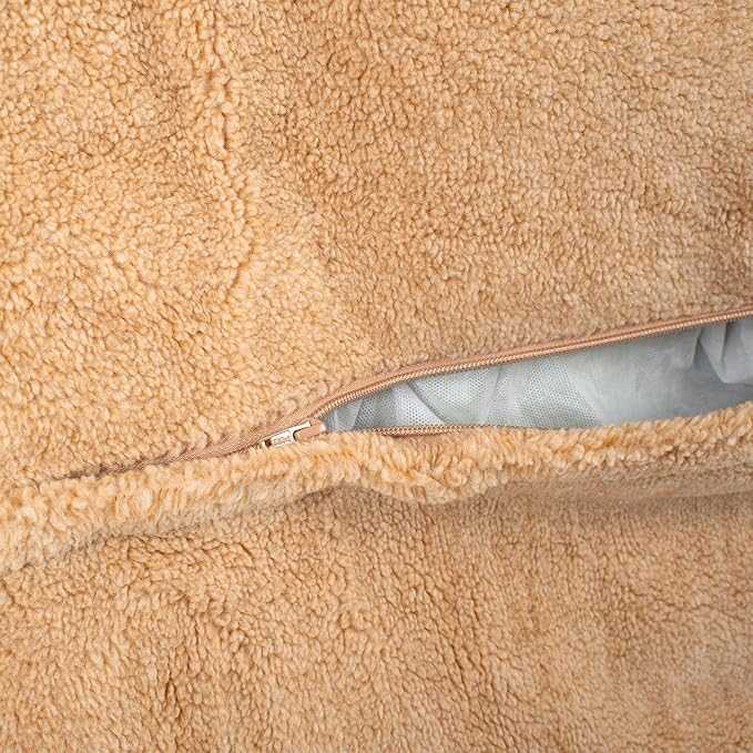 Pendleton Berber Kuddler Dog Bed - Wyeth Trail Wheat, XL