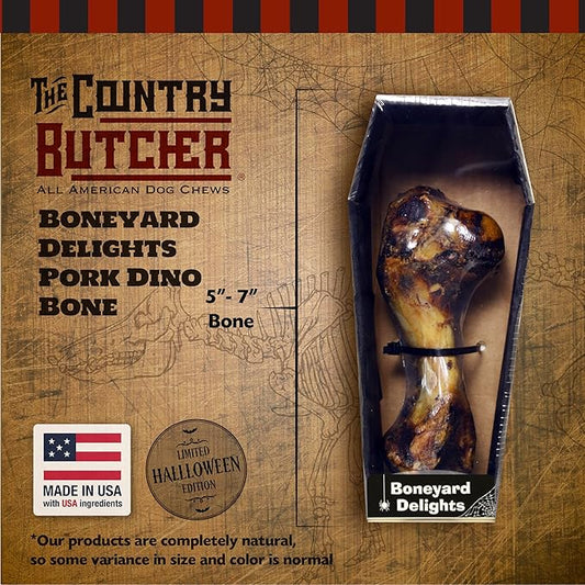Pork Dino 1 Pack Shrink wrap in Halloween Small Coffin Box (6.5oz/184.3g)
