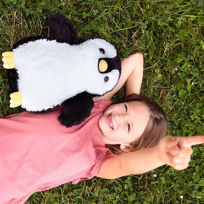 Vermont Teddy Bear Penguin Plush - Penguin Stuffed Animal, Black, 18 Inch