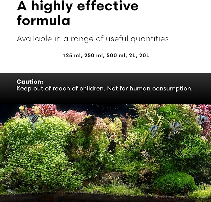 Brightwell Aquatics Blackwater Humic Fulvic Acid Supplement Simulates Natural Blackwater Conditions Supports Nutrient Uptake in Freshwater Planted Aquariums, 20L