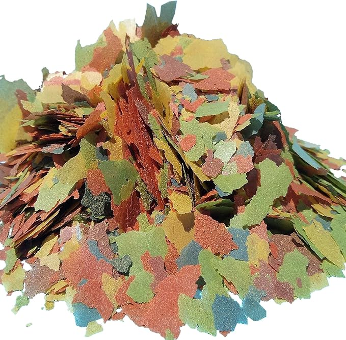 Aquatic Foods Inc. Flakes, Premium Guppy Flakes Also for Tetras, Live Bearers Great for All Community Tropicals. Premium AF Guppy Flakes - 1-lb