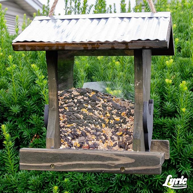 Lyric Supreme Wild Bird Seed, Wild Bird Food Mix with Nuts and Sunflower Seeds, 20 lb. Bag