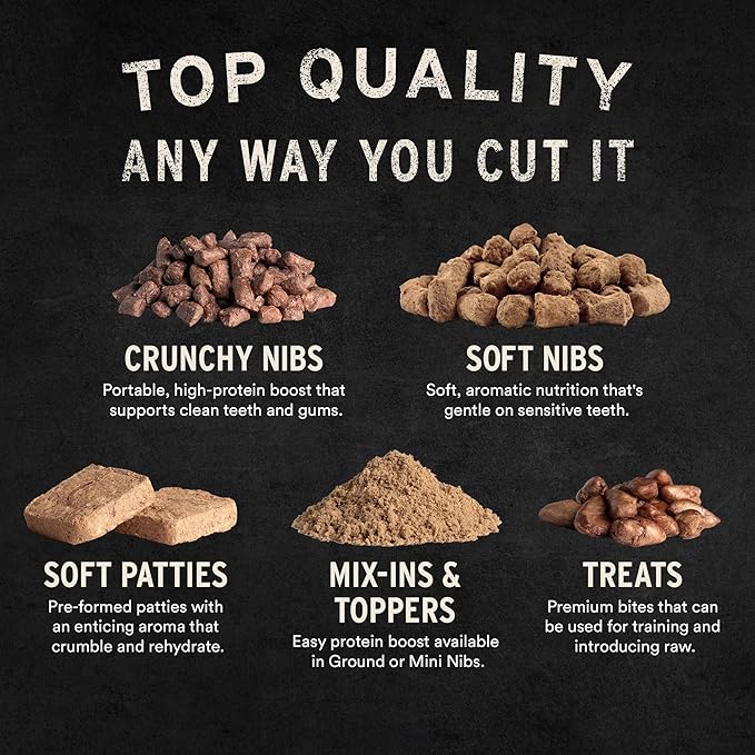 Vital Essentials Turkey Giblets Dog Treats, 2 oz | Freeze-Dried Raw | Single Ingredient | Premium Quality High Protein Training Treats | Grain Free, Gluten Free, Filler Free