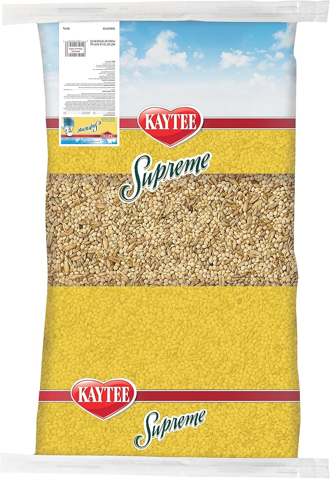 Kaytee Supreme Pet Parakeet Food, 20 lb
