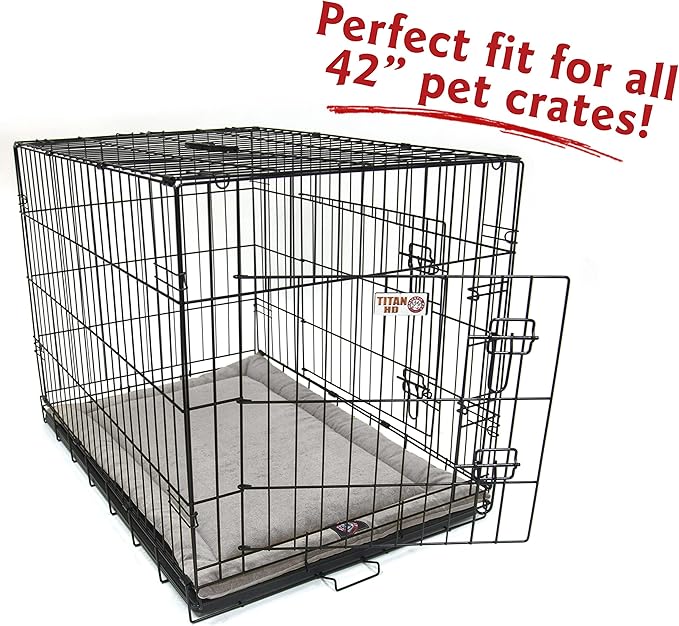 42" Villa Vintage Crate Dog Bed Mat By Majestic Pet Products