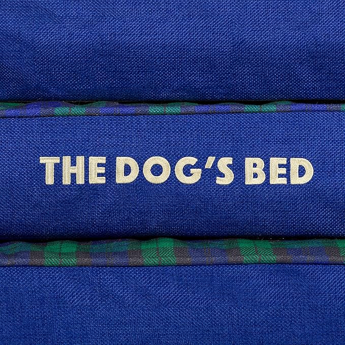 The Dog’s Bed, XL Black Watch Tartan 43.5x34, Memory Foam, Pain Relief: Arthritis, Hip & Elbow Dysplasia, Post Surgery, Lameness, Supportive, Calming, Waterproof Washable Cover, Veterinary Approved